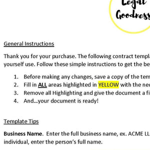 Graphic Design Agreement